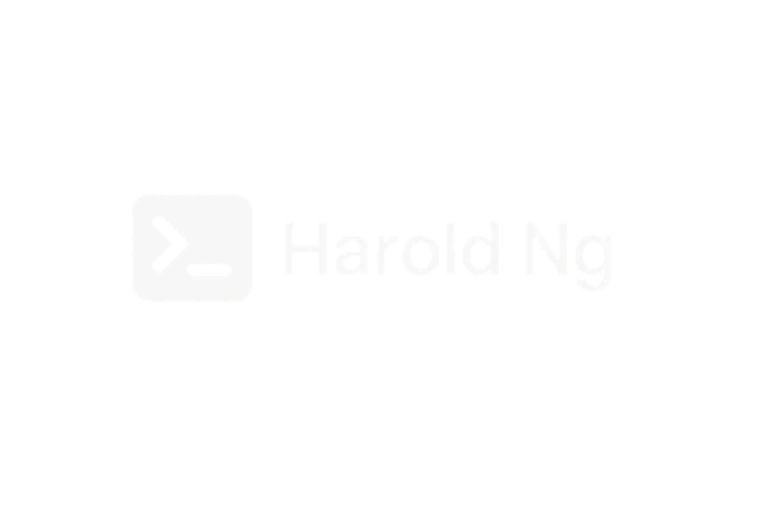 Harold Ng Logo